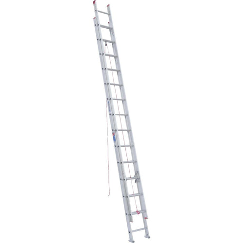 Werner 28 Ft. Aluminum Extension Ladder with 200 Lb. Load Capacity Type III Duty Rating