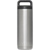 Yeti Rambler 18 Oz. Silver Stainless Steel Insulated Vacuum Bottle