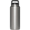 Yeti Rambler 36 Oz. Silver Stainless Steel Insulated Vacuum Bottle