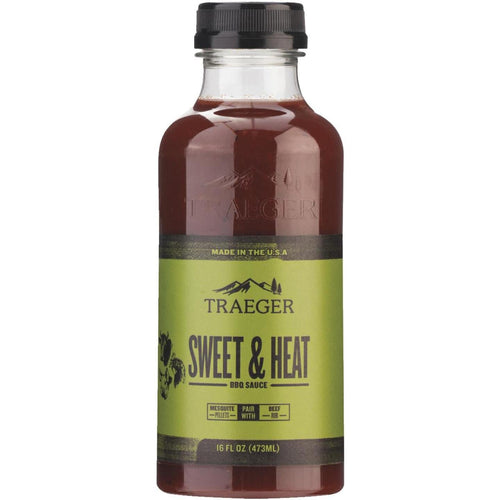 Traeger 16 Oz. Molasses & Apricot Flavor Beef, Poultry & Pork Sweet & Heat Barbeque Sauce