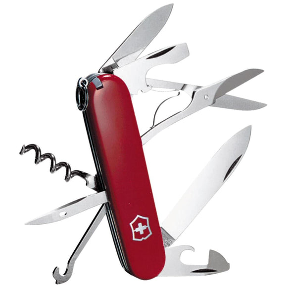 Victorinox Climber 13-Function 3-1/2 In. Red Swiss Army Knife