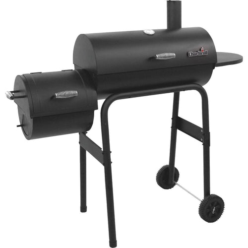 Char-Broil 430 28 In. Dia. 290 Sq. In. Offset Charcoal/Pellet Smoker