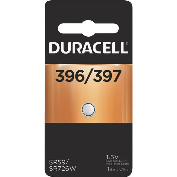 Duracell 396/397 Silver Oxide Button Cell Battery