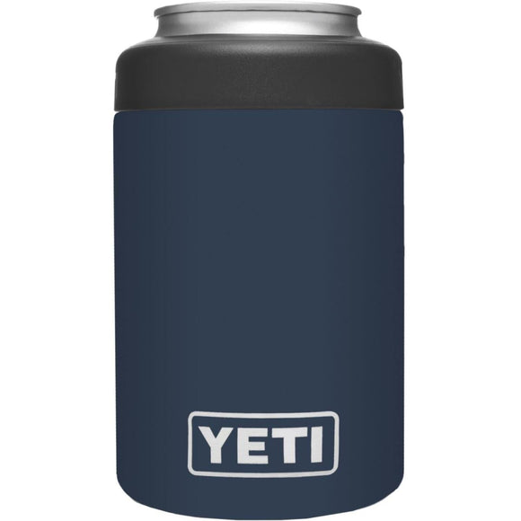 Yeti Rambler Colster 12 Oz. Navy Stainless Steel Insulated Drink Holder with Load-And-Lock Gasket