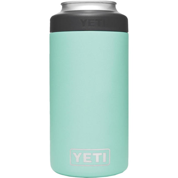 Yeti Rambler Colster Tall 16 Oz. Seafoam Stainless Steel Insulated Drink Holder with Load-And-Lock Gasket