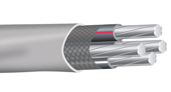 Southwire SEU Service Entrance Cable, 4/0-4/0-4/0 AWG, 250 ft