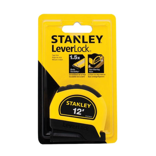 Stanley 12 ft LEVERLOCK® Tape Measure