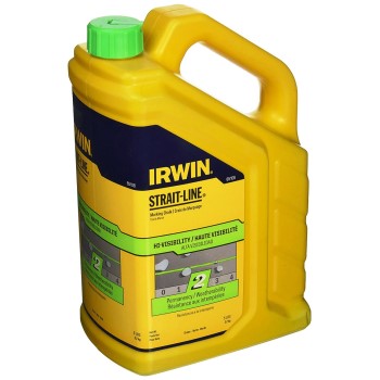 Irwin 65106 Strait-Line Powdered Chalk, Fluorescent Green ~ 5 lbs