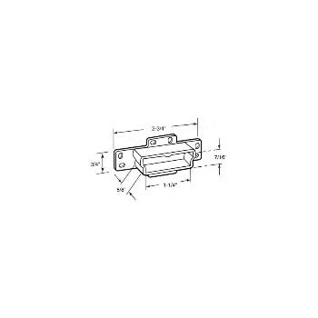 PrimeLine/SlideCo R7133 Drawer Track Backplate