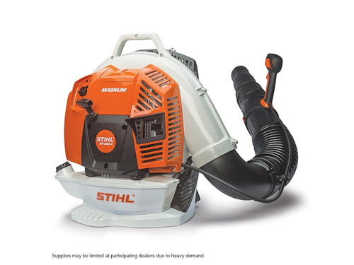 Stihl Gas-Powered Backpack Blower 79.9cc, 4.4 HP, 912 CFM, Model BR 800 X Magnum