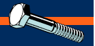 Midwest  Fastener Coarse Hex Bolts 1/2-13 x 1-1/2