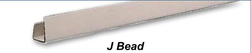 Amerimax Vinyl PVC J Bead 1/2 in. x 10 ft.