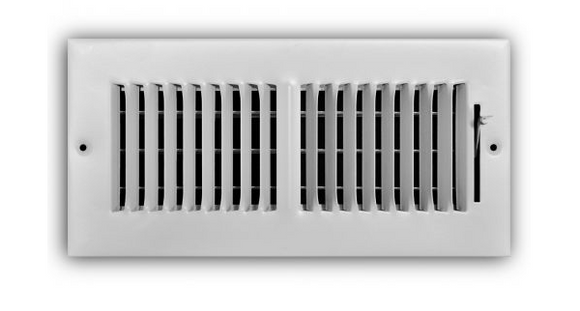 CSW RectorSeal 2-Way Stamped Louver Multi-Shutter Damper Ceiling/Sidewall Register