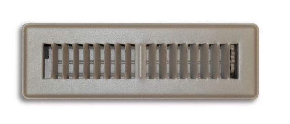 CSW RectorSeal 2-Way Stamped Louver Multi-Shutter Damper Steel Floor Register