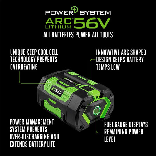 Ego POWER+ 7.5 Amp Hour Battery with Fuel Gauge