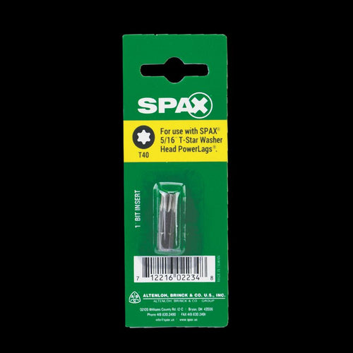 Spax T40 1 BIT