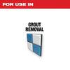 Milwaukee OPEN-LOK™ DIAMOND MAX™ Diamond Grit Grout Removal Multi-Tool Blade