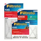 Filtrete™ MPR 1000 - 1085 Allergen / Dust Defense Air Filters  25 X 25