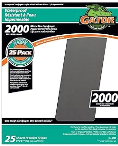 Gator Waterproof Sanding Sheets