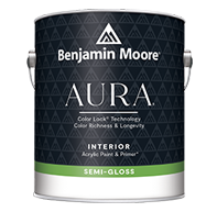 Benjamin Aura® Waterborne Interior Paint - Semi-Gloss