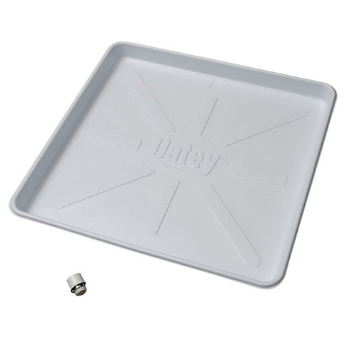 Oatey® 28 x 30 Washing Machine Pans- Plastic with Ribs