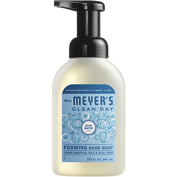 Mrs. Meyer’s Rain Water Foaming Hand Soap 10 Oz