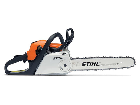 Stihl Gas Chainsaw, 18Inch Bar, 35.2cc Engine, 3/8Inch Chain Pitch, Model MS 211 C-BE