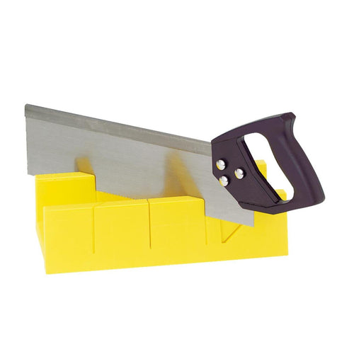 Do it Plastic Miter Box & 14 In. Saw