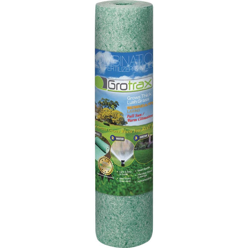 Gro Trax Big Roll 100 Sq. Ft. Coverage Bermuda/Rye Mixture Grass Seed Roll