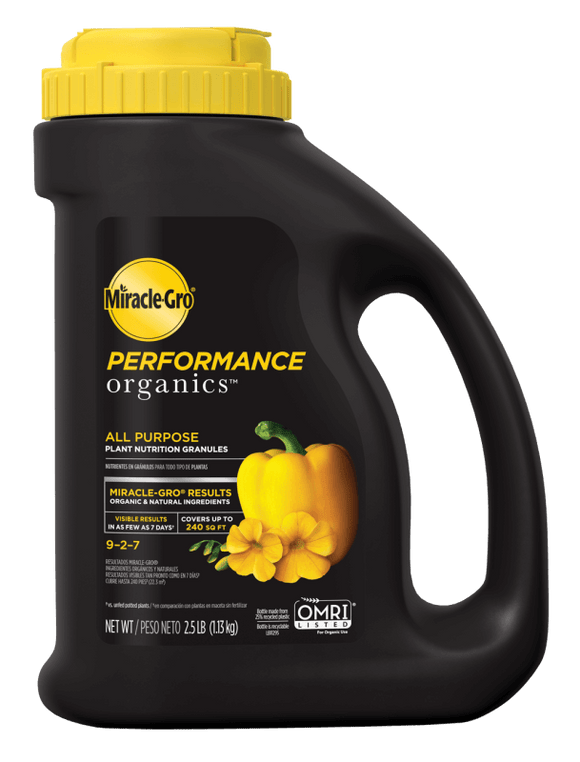 Miracle-Gro® Performance Organics® All Purpose Plant Nutrition Granules