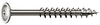 SPAX® Power Lags T-STAR plus Wafer Head HCR-X™, Partial Thread – Multi-Material Screw 10 x 2-1/2