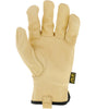 Mechanix Wear Leather Work Gloves Leather Cow Driver Women's Small, Brown