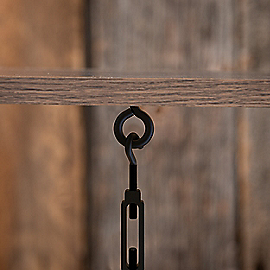 National Hardware Screw Eyes #0, 2-7/8, Storm Shine