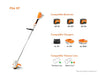 STIHL FSA 57 Lightweight Battery-Powered Trimmer