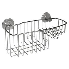 Reo Power Lock Shower Basket, Stainless Steel