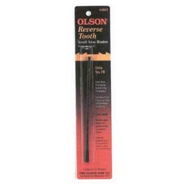 Scroll Saw Blades, 12-Pk., 5-In., 11.5-TPI