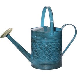 Watering Can, Metal, Blue, 2-Gals.
