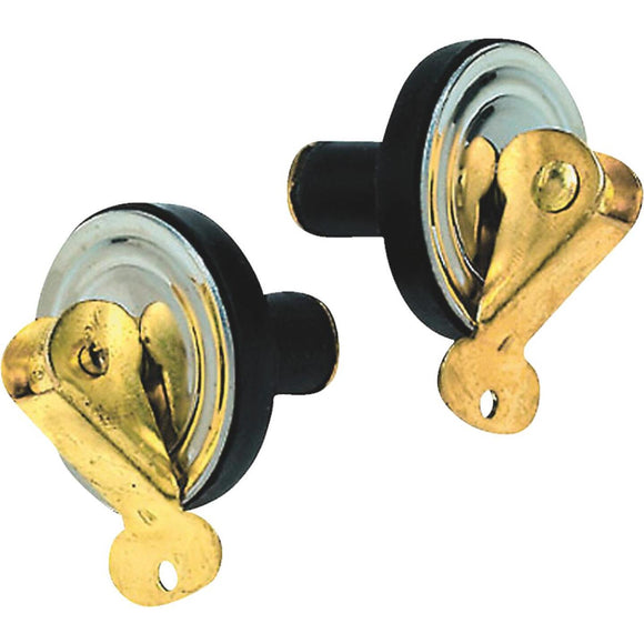 Seachoice 1/2 In. Stainless Steel Plate/Brass Can Baitwell Plug