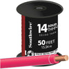 Southwire 50 Ft. 14 AWG Solid Red THHN Wire