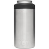 Yeti Rambler Colster Tall 16 Oz. Silver Stainless Steel Insulated Drink Holder with Load-And-Lock Gasket