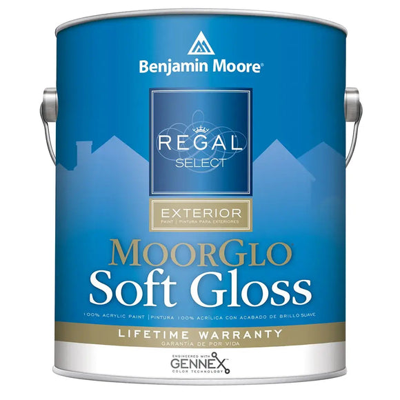 Benjamin Moore Regal® Select Exterior MoorGlo Soft Gloss
