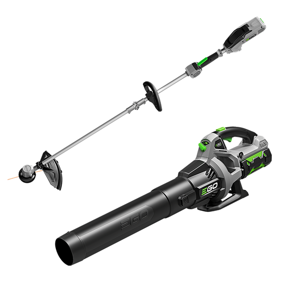 Ego POWER+ String Trimmer & 530CFM Blower Combo Kit with 2.5Ah Battery and Charger