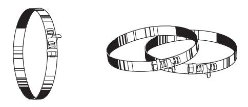 Deflecto Metal Bolt & Nut Clamp Adjustable