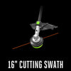 Ego POWER+ Carbon Fiber String Trimmer Attachment with POWERLOAD™