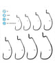 Gamakatsu Worm Extra Wide Gap (EWG)