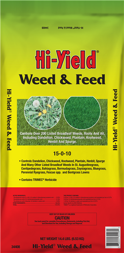 Hi-Yield WEED & FEED 15-0-10