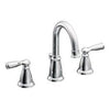 Banbury Widespread High Arc Lavatory Faucet, 2 Handle, Chrome