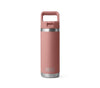 YETI RAMBLER® 18 Oz Water Bottle With Color-Matched Straw Cap