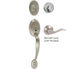 Callan Colton Single Cylinder Handleset, Satin Nickel (US15)