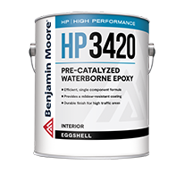 Benjamin Moore Pre-Catalyzed Waterborne Epoxy Eggshell Eggshell (HP3420)